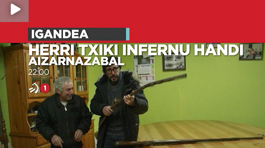 HARA! 'Herri Txiki, Infernu Handi' Aizarnazabalen, igande honetan