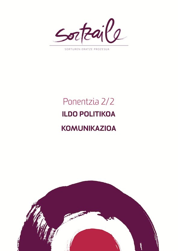 Sorturen Ildo Politikoa zehazteko ponentzia ...