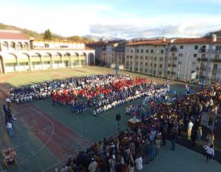 Danborrada eginda iragarri dituzte sanandresak Xabier Munibe ikastolan