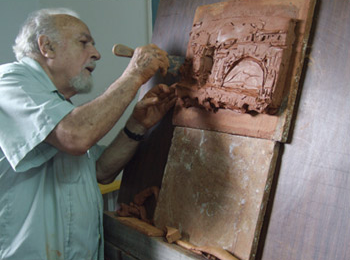 Antonio Oteiza artista omenduko dute Azkoitian ekainaren 20tik 30era