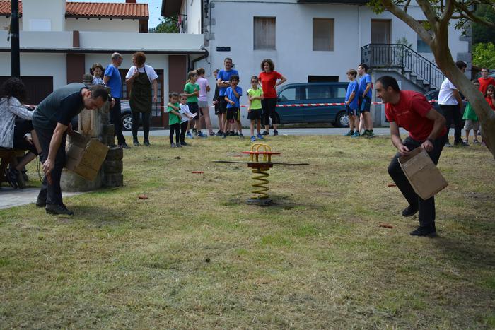 Lasaoko Espabilau Eguna, frontoitik kalera