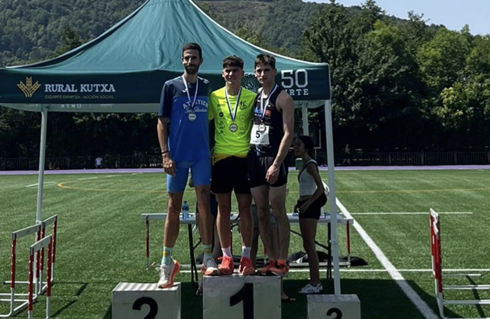 Brontzezko dominak lortu dituzte Aranbarrik, Boschek eta Nuinek Gipuzkoako Atletismo Txapelketan