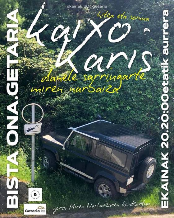 Emanaldia: 'Kaixo, karis', Danele Sarriugarteren eta Miren Narbaizaren eskutik