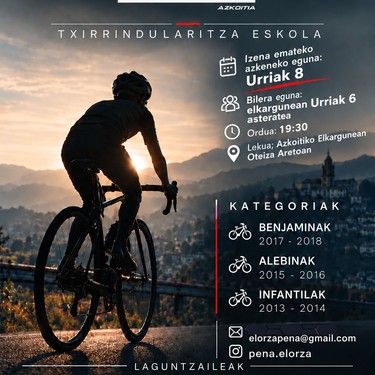 Bilera: Peña Elorza txirrindulari taldea