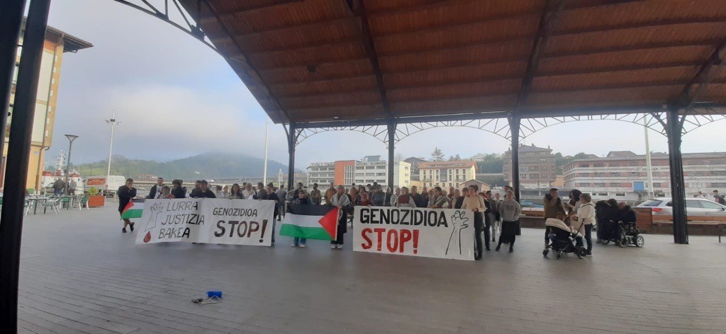 Palestinaren kontrako genozidioa bukatzeko eskatu dute beste behin