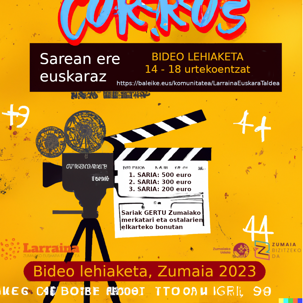 Sarean ere euskaraz