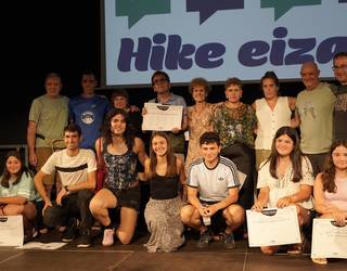 Bertsotan ere hika eginez borobildu dute aurtengo Hike eizan! sariketa