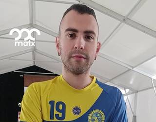 Leizaran eskubaloi taldeko jokalariak abilezia jokoan