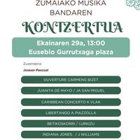 Sanpedroak: Zumaiako Musika Bandaren kontzertua