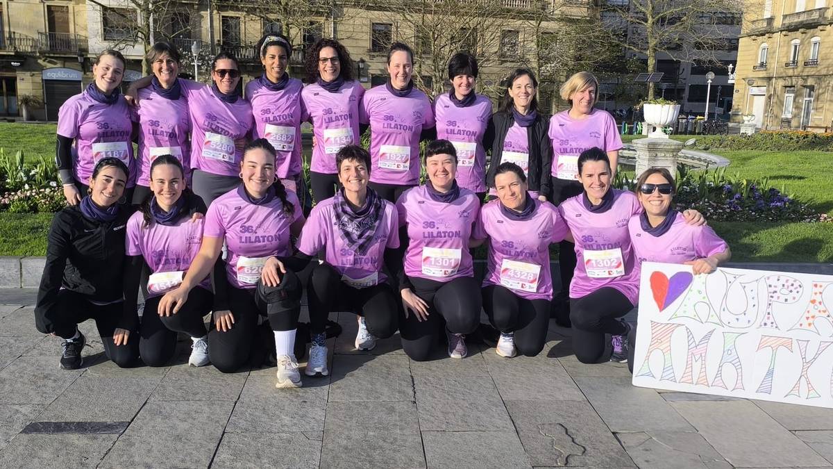 Lilatoia aitzakia, emakume korrikalari taldea sortu dute Aian