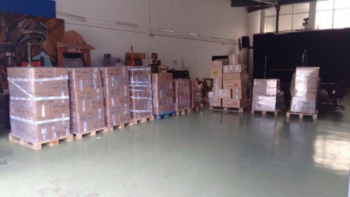 4.300 kilo janari eta konpresa jaso ditu Saharautzek