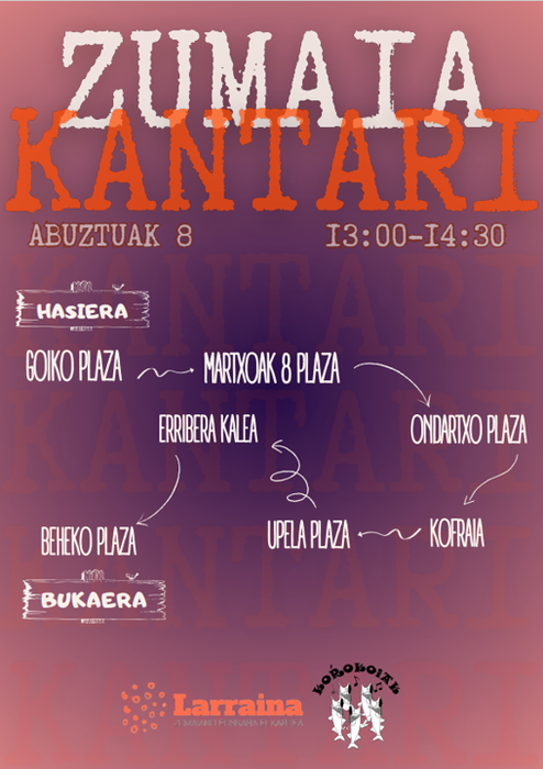 Zumaia kantari, Euskal Jai egunean