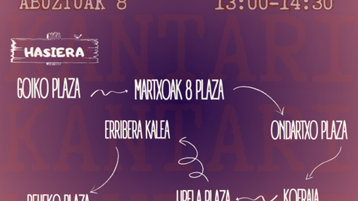 Zumaia kantari, Euskal Jai egunean