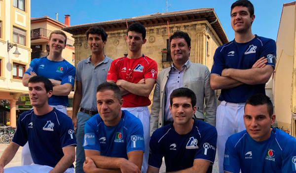 Punta-puntako pilotariak Zarautz Hiria Pilota Txapelketan