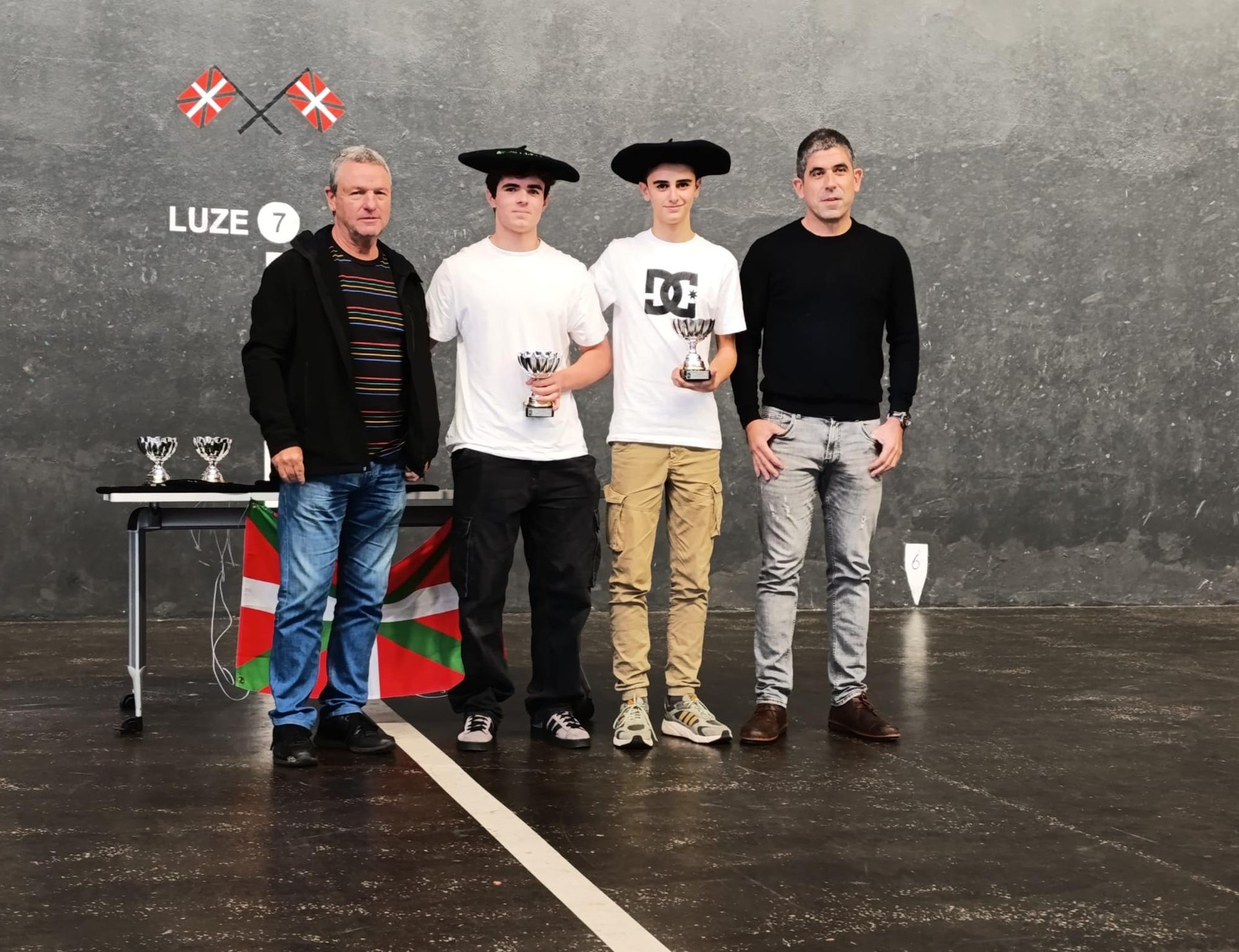 Gipuzkoako txapelketa irabazi du Zumaiak, larruzko paleta modalitatean