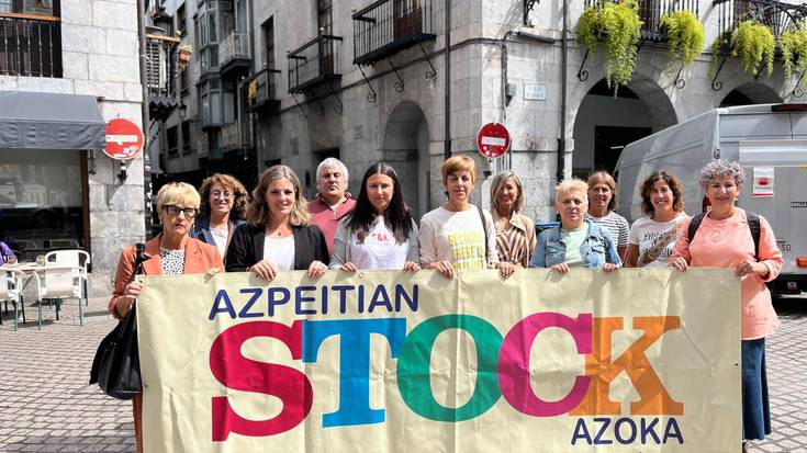 Stock Azoka egingo dute ostiralean eta larunbatean Azpeitiko dendariek