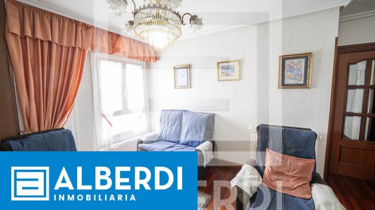Alberdi Inmobiliaria: hiru logelako etxebizitza Aingeru kalean