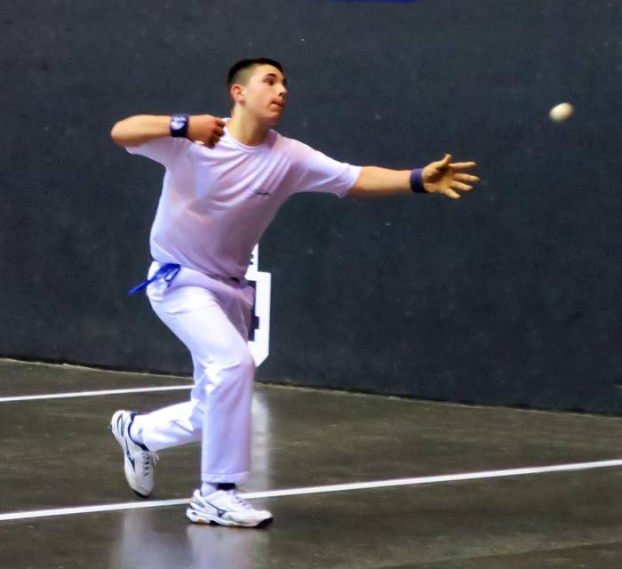 Oier Larrañagak lau t'erdiko Gipuzkoako txapelketako finala jokatuko du etzi Aitzurin