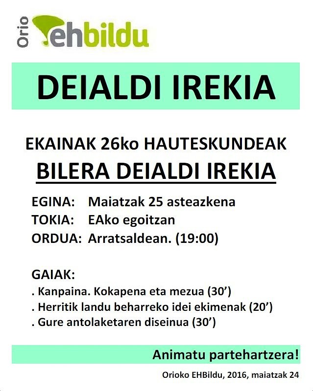 DEIALDI IREKIA