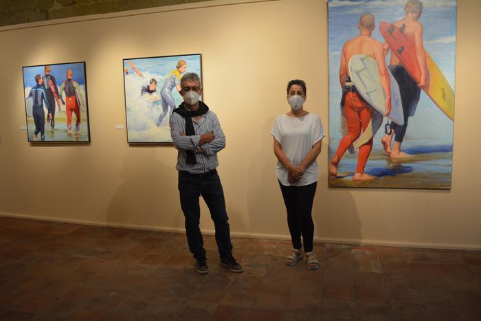 Ikusgai dago Javier Sotoren 'Surfa eta natura' erakusketa Zarauzko Torre Luzean