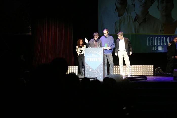 Euskarazko disko onenaren saria jaso Deloreanek MIN Sarietan