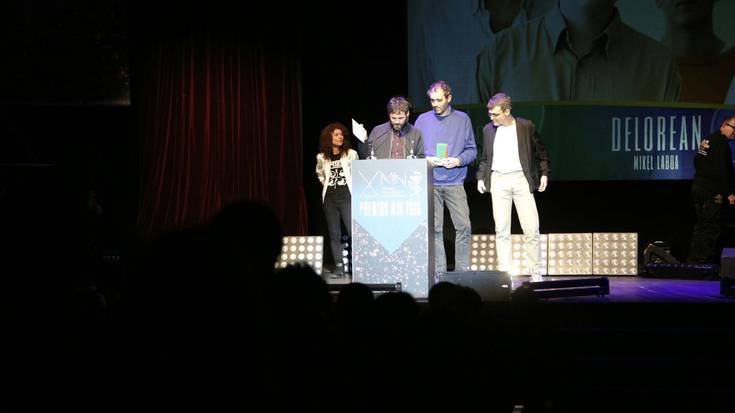 Euskarazko disko onenaren saria jaso Deloreanek MIN Sarietan