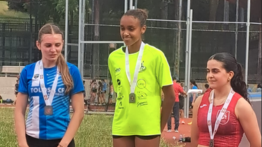 Djiara Ndao txapeldun Euskadiko Atletismo Txapelketan