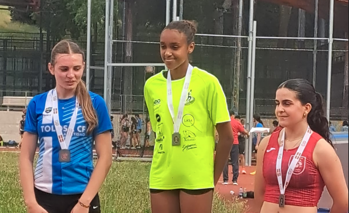 Djiara Ndao txapeldun Euskadiko Atletismo Txapelketan