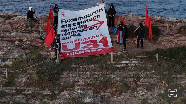 Faxismoaren eta estatuen autoritarismoaren aurka kaleak hartu! U31 Bilbora!