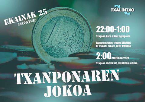 Txanponan jokue
