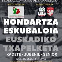 Hondartza eskubaloiko Euskadiko txapelketa
