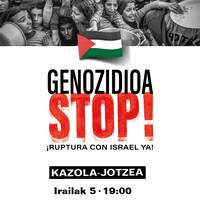 Palestinaren aldeko kazola-jotzea