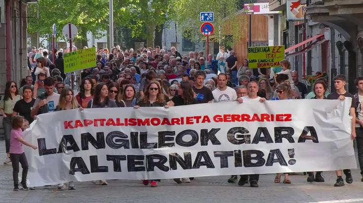 Maiatzaren Lehenean, protesta zaratatsua