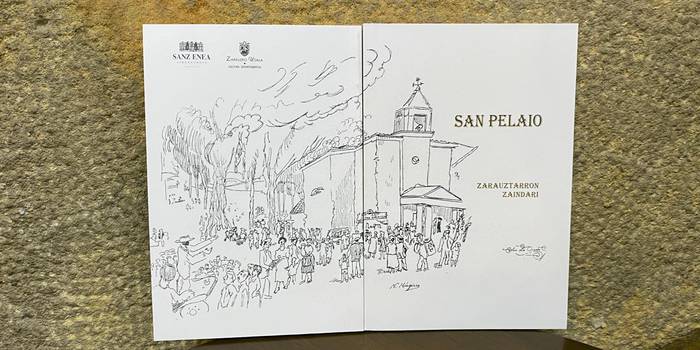 'San Pelaio: zarauztarron zaindari' liburuxka kaleratu du udalak