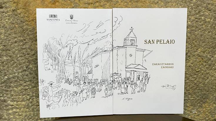 'San Pelaio: zarauztarron zaindari' liburuxka kaleratu du udalak