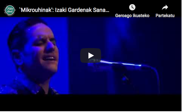 Izaki Gardenak taldearen musikak lilura eragin du