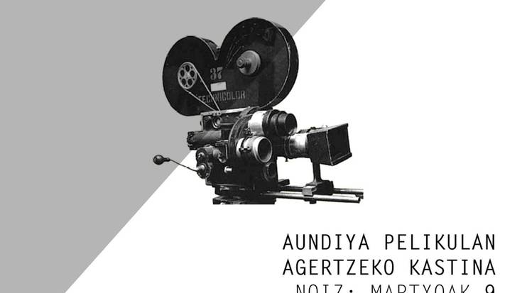 'Aundiya' pelikulan agertzeko kastinga egingo da asteazkenean, Alondegian