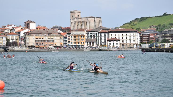 Taldeka lehena izan da Itxas Gain Urolaren Igoera-Jaitsieran