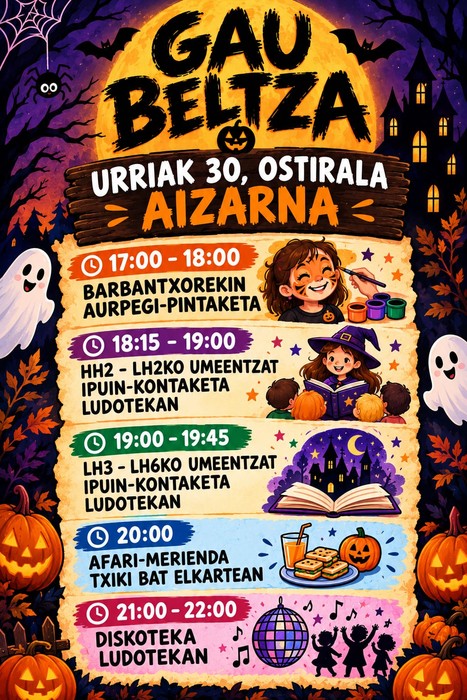 Gau Beltza Aizarnan