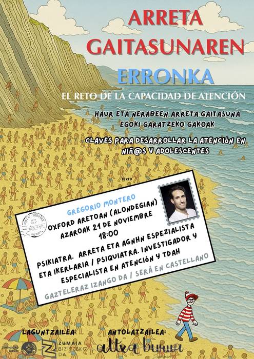 Hitzaldia: 'Arreta gaitasunaren erronka'