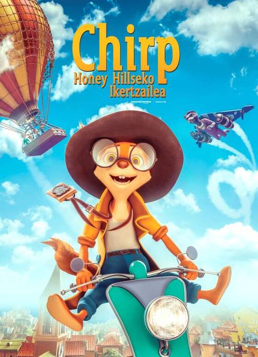 Zinema: haurrentzako 'Chirp, Honey Hillseko ikertzailea' filma