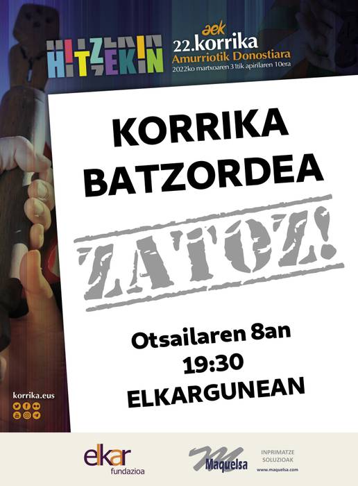 22. Korrikako batzordea