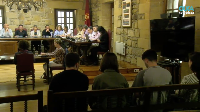 Dandaren eta udalaren arteko gorabeherak, udalbatzarreko mami