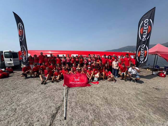 Kontxako sailkatze estropadan Donostiako kaleak gorriz janztera deitu du Telmo Deunek