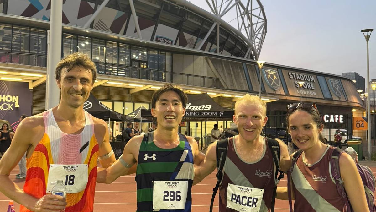 Bellido Tracksmith Twilight 5000 lasterketan izan da Londresen