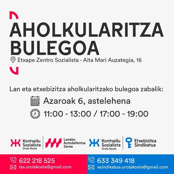 Aholkularitza bulegoa