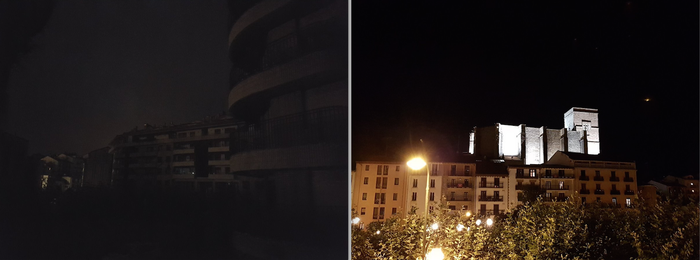 Herriko zenbait kale argindarrik gabe geratu ziren atzo iluntzean