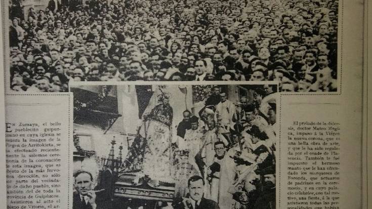 Hamaiketakoa emango du Erkibek Arritokietako Ama Birjinaren egunean