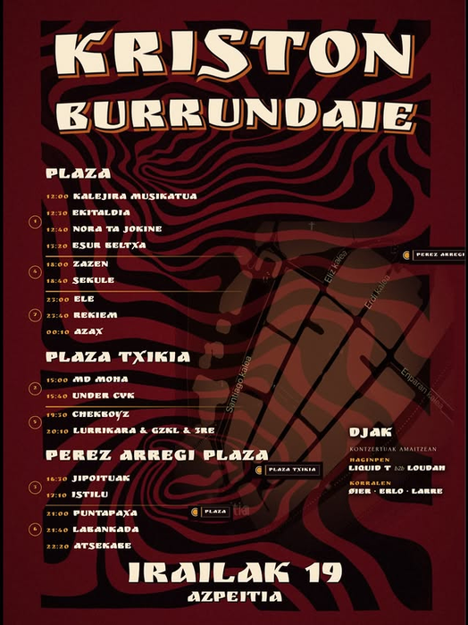Jaialdia: Kriston Burrundaie