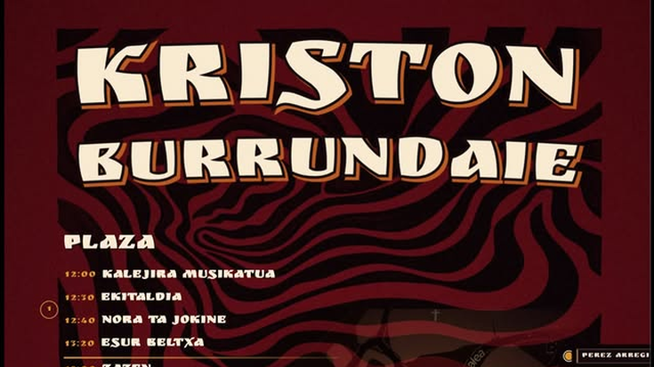 Jaialdia: Kriston Burrundaie